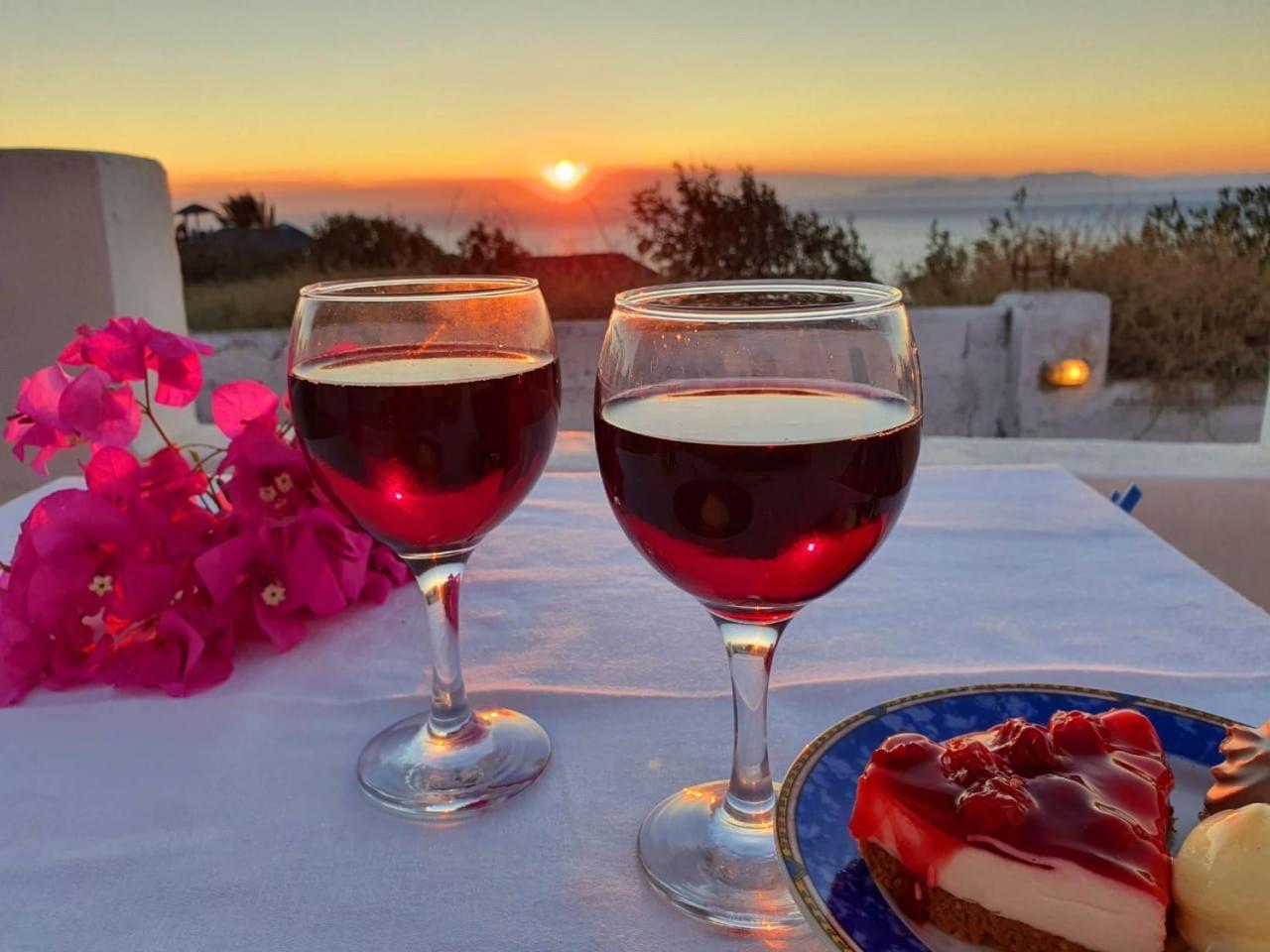 Oia Sunset House Pothitou Villa Ngoại thất bức ảnh